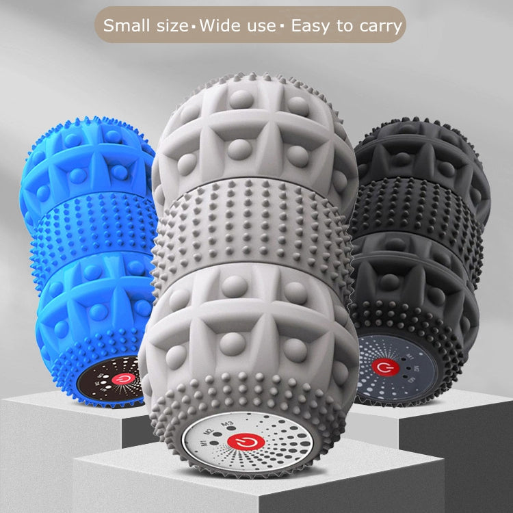 Vibrating peanut massage ball – Black, Blue and Gray color options