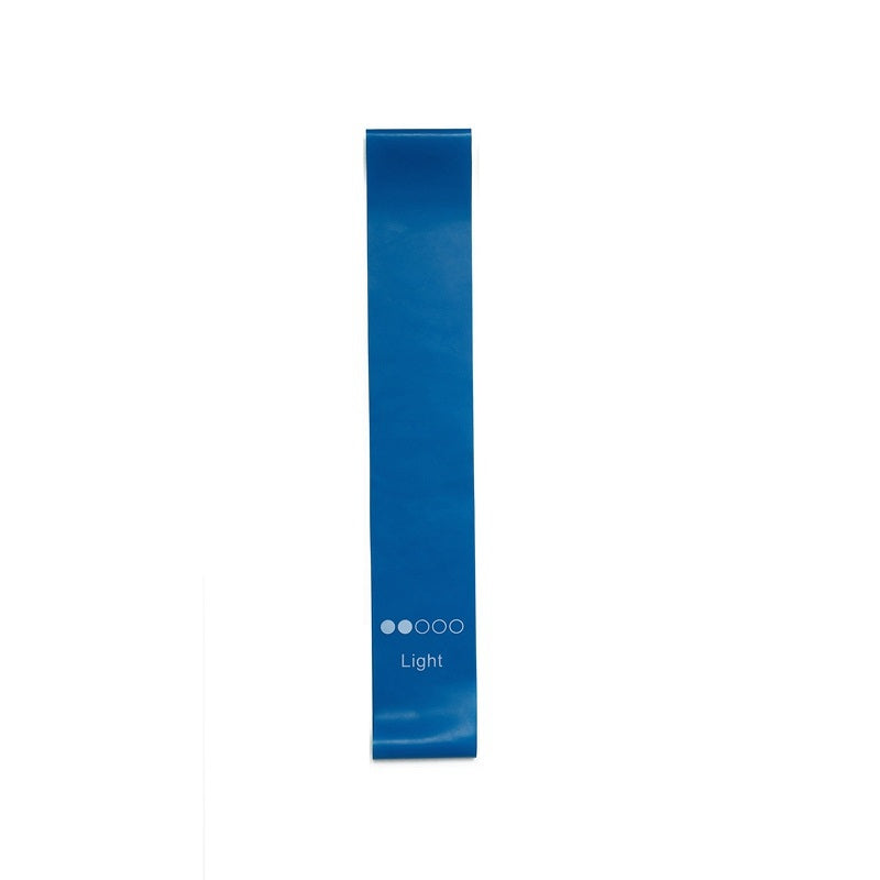 Blue light latex resistance band 600x50mm – for yoga warm-up and flexibility