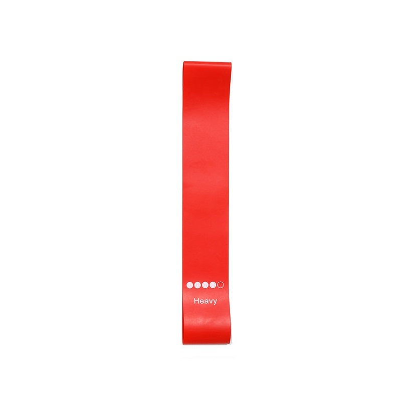 Red heavy latex resistance band 600x50mm – for strength training and yoga
